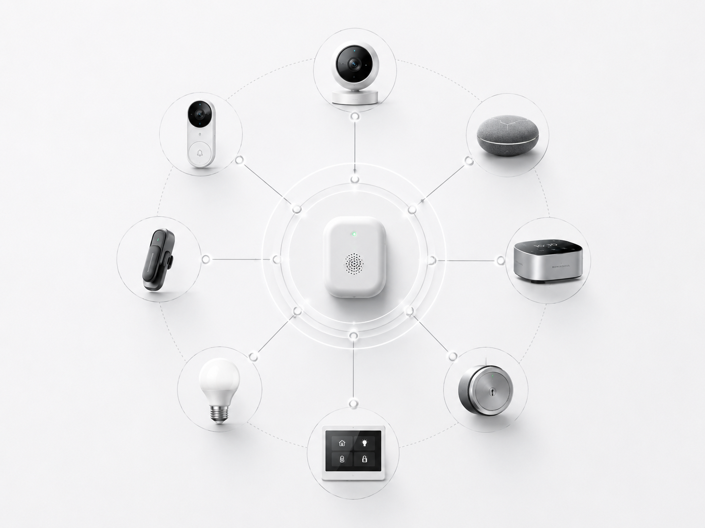Connected AI device ecosystem