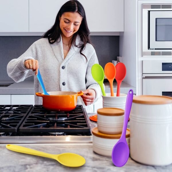 Silicone Basting Spoon – Heat-Resistant Non-Stick - Image 5