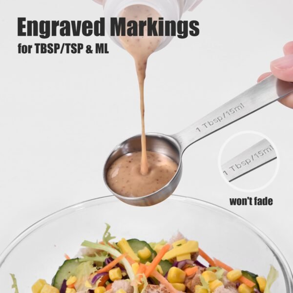 Stainless Measuring Spoons Set - Image 4