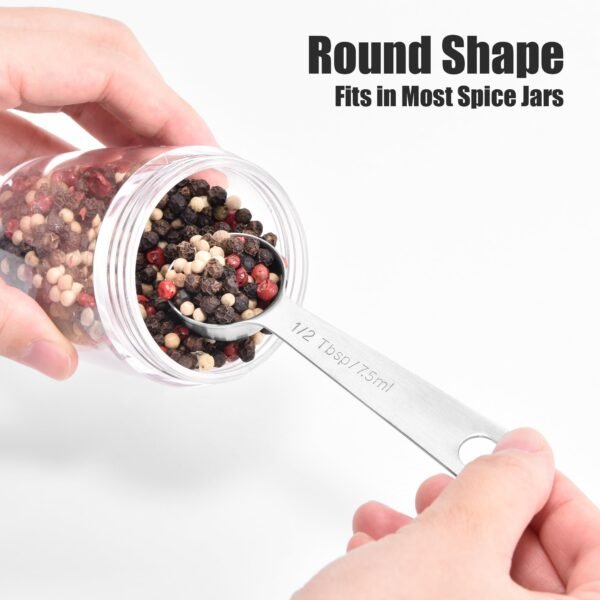 Stainless Measuring Spoons Set - Image 5