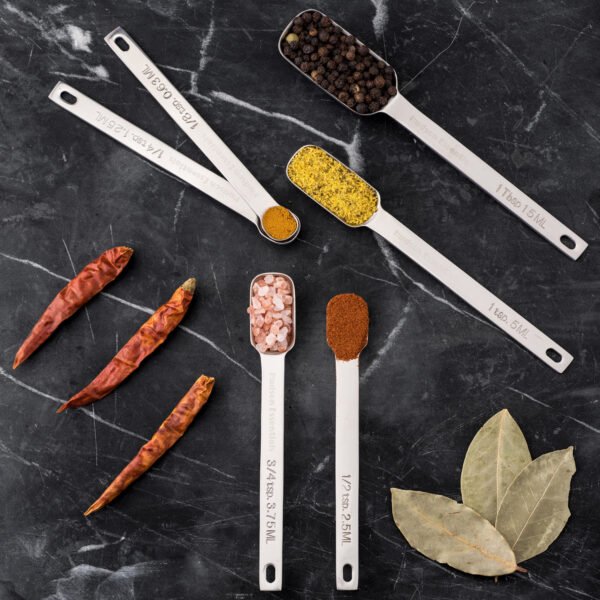 Stainless Steel Measuring Spoons - Image 4