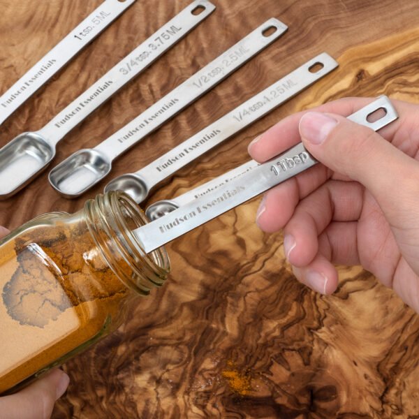 Stainless Steel Measuring Spoons - Image 6