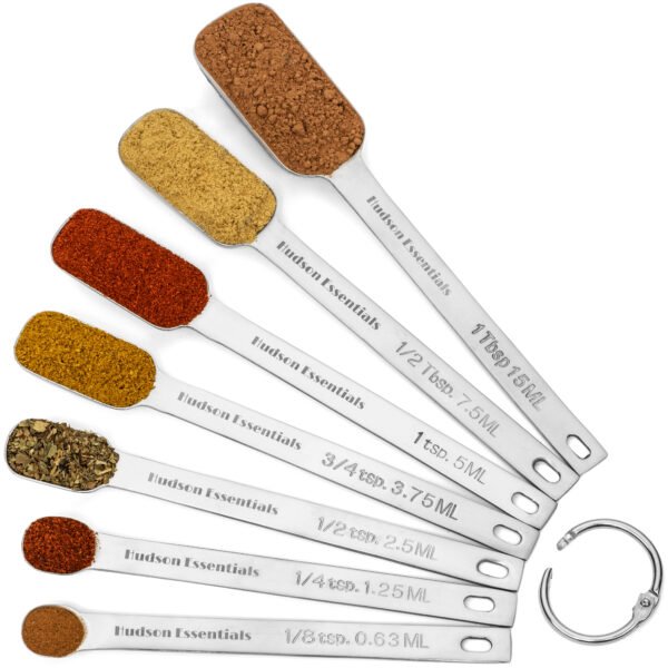 Stainless Steel Measuring Spoons - Image 8