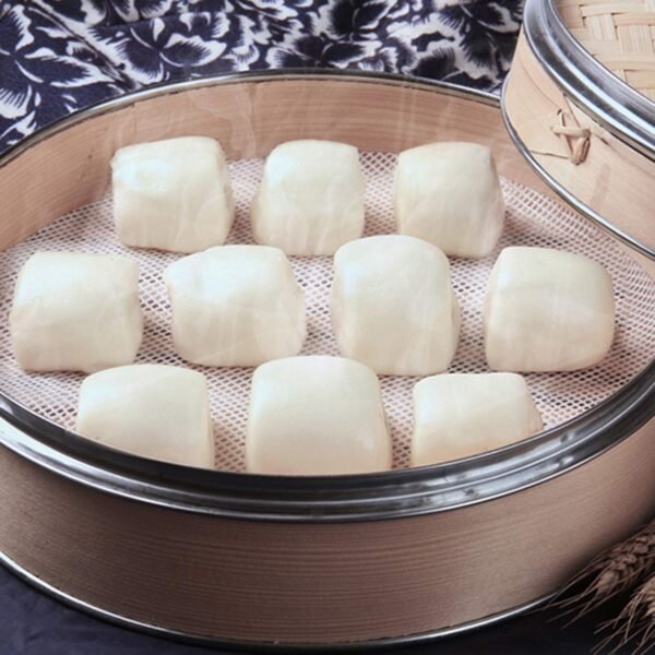 Silicone Steamer Liners – Round Dumpling Mat - Image 4