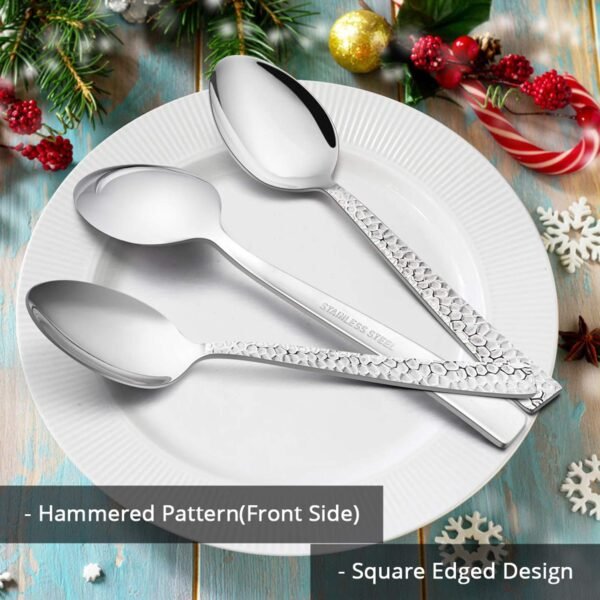 Stainless Steel Heavy-Duty Dinner Spoon - Image 5