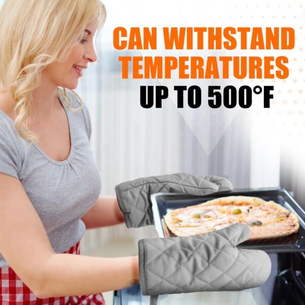 Silicone Oven Mitts – Waterproof Non‑Slip Potholder - Image 7