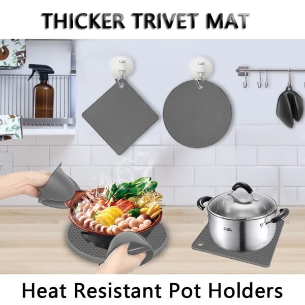 Silicone Heat-Insulation Trivet Mat - Image 3