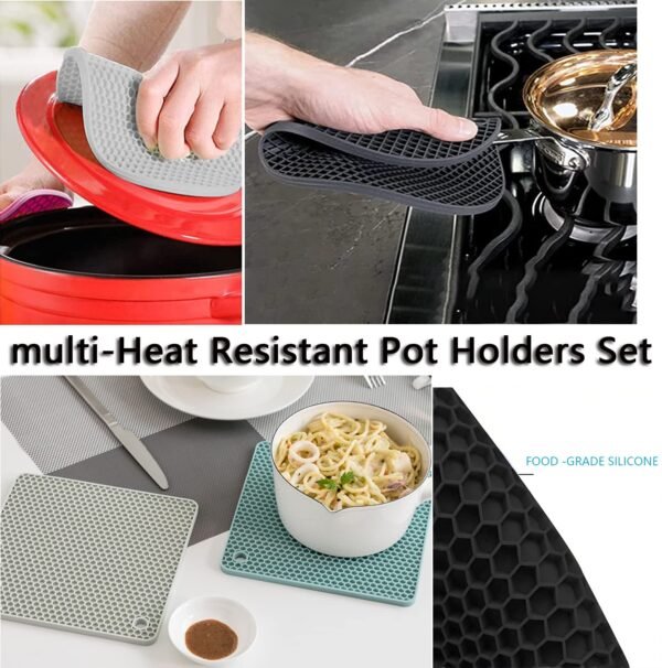 Silicone Heat-Insulation Trivet Mat - Image 5