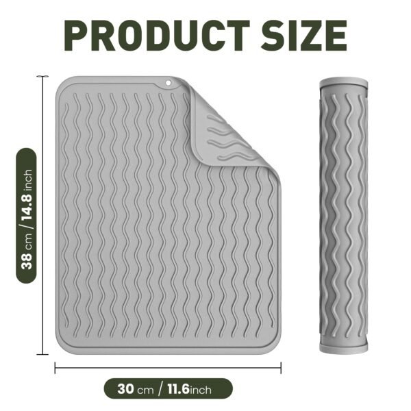 Silicone Multi-Use Drying Mat - Image 2