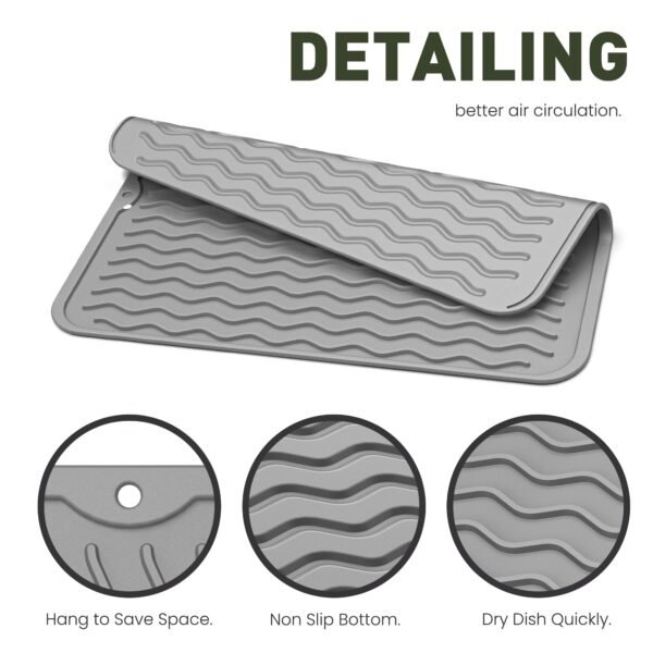 Silicone Multi-Use Drying Mat - Image 3