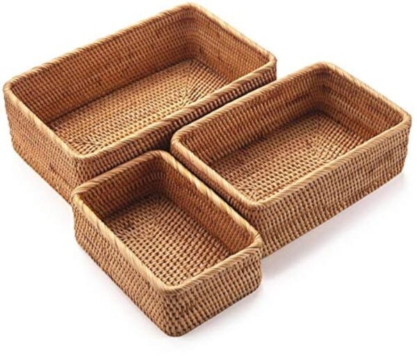 Handwoven Bamboo Storage Basket