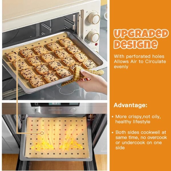 Rectangular Grilling-Steaming Parchment Paper - Image 3