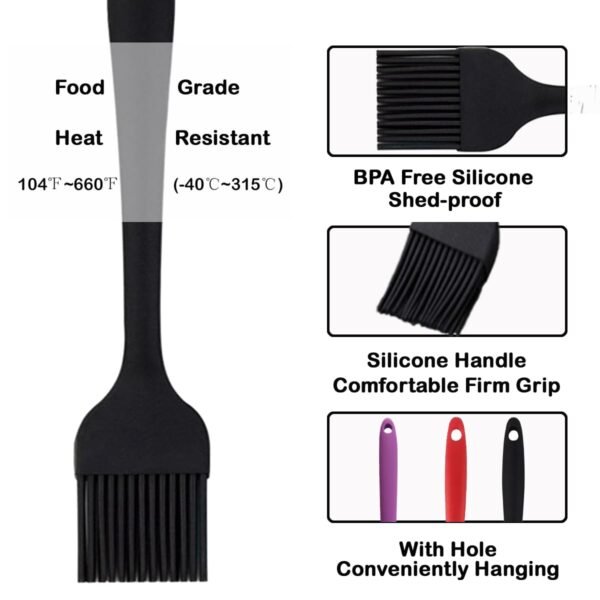 Silicone Pastry Brush – Heat Resistant - Image 3