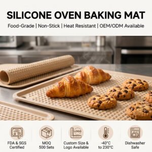 Premium Silicone Oven Baking Mats - Professional Grade Non-Stick Reusable Liners for High-Volume Baking | B2B Wholesale