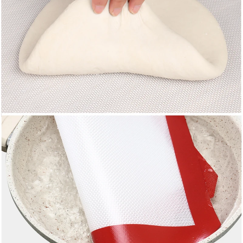 Silicone Baking Mat for Cookie Sheet - Non Stick Sheet Mat - Professional Grade Liner Sheets - Image 14
